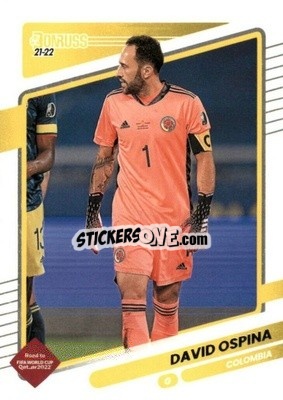 Sticker David Ospina - Donruss Soccer Road to Qatar 2021-2022 - Panini