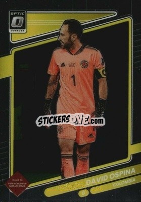 Sticker David Ospina - Donruss Soccer Road to Qatar 2021-2022 n. 31o - Panini