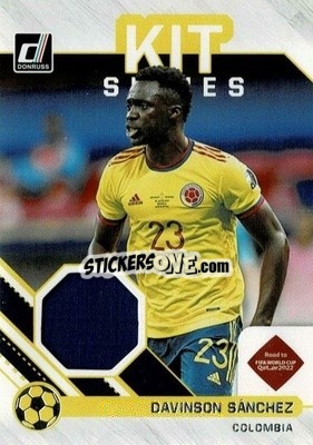 Sticker Davinson Sanchez - Donruss Soccer Road to Qatar 2021-2022 n. KS-DSA - Panini