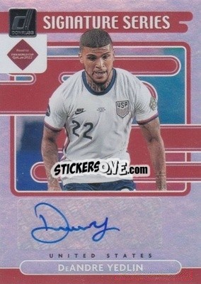 Sticker DeAndre Yedlin - Donruss Soccer Road to Qatar 2021-2022 n. SS-DY - Panini