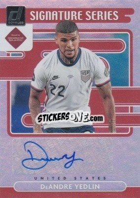 Sticker DeAndre Yedlin - Donruss Soccer Road to Qatar 2021-2022 - Panini