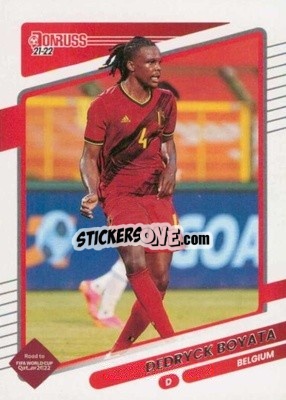 Sticker Dedryck Boyata - Donruss Soccer Road to Qatar 2021-2022 n. 125 - Panini