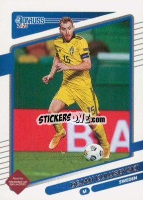 Figurina Dejan Kulusevski - Donruss Soccer Road to Qatar 2021-2022 - Panini