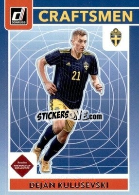 Figurina Dejan Kulusevski - Donruss Soccer Road to Qatar 2021-2022 - Panini