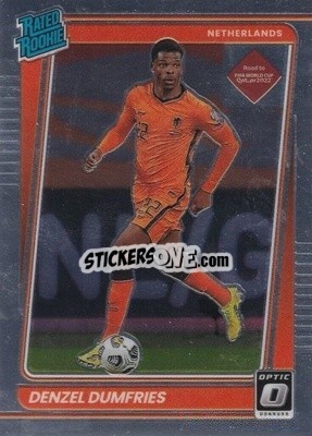 Cromo Denzel Dumfries - Donruss Soccer Road to Qatar 2021-2022 - Panini