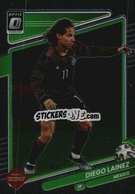 Sticker Diego Lainez - Donruss Soccer Road to Qatar 2021-2022 n. 86o - Panini