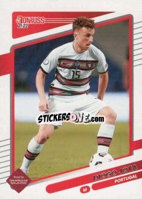 Sticker Diogo Jota - Donruss Soccer Road to Qatar 2021-2022 n. 120 - Panini