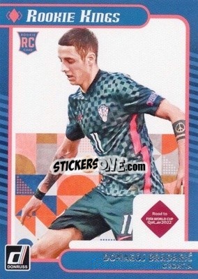 Sticker Domagoj Bradaric - Donruss Soccer Road to Qatar 2021-2022 n. 5rk - Panini