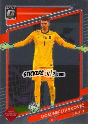 Sticker Dominik Livakovic - Donruss Soccer Road to Qatar 2021-2022 - Panini