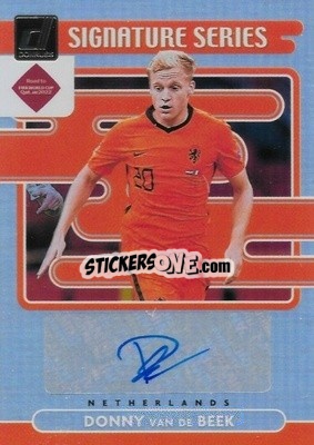 Sticker Donny van de Beek - Donruss Soccer Road to Qatar 2021-2022 n. SS-VDB - Panini