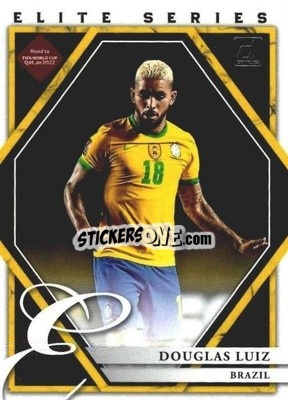 Sticker Douglas Luiz - Donruss Soccer Road to Qatar 2021-2022 - Panini