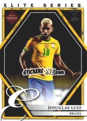 Sticker Douglas Luiz - Donruss Soccer Road to Qatar 2021-2022 n. 8es - Panini