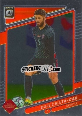 Sticker Duje Caleta-Car - Donruss Soccer Road to Qatar 2021-2022 n. 42o - Panini