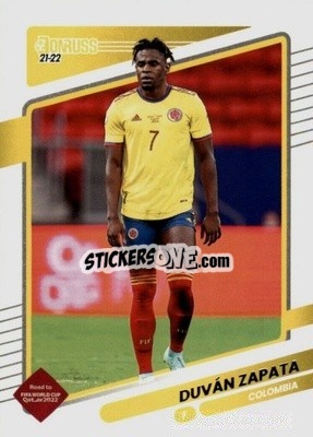 Sticker Duvan Zapata - Donruss Soccer Road to Qatar 2021-2022 n. 35 - Panini