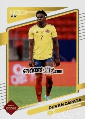 Figurina Duvan Zapata - Donruss Soccer Road to Qatar 2021-2022 - Panini