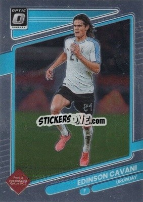 Sticker Edinson Cavani - Donruss Soccer Road to Qatar 2021-2022 n. 168o - Panini