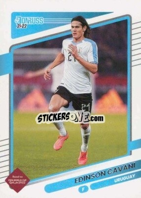 Sticker Edinson Cavani - Donruss Soccer Road to Qatar 2021-2022 n. 168 - Panini