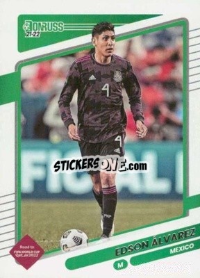 Sticker Edson Alvarez - Donruss Soccer Road to Qatar 2021-2022 n. 90 - Panini