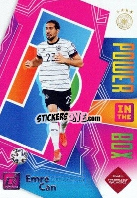 Sticker Emre Can - Donruss Soccer Road to Qatar 2021-2022 n. 16pb - Panini
