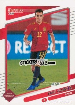 Sticker Eric Garcia - Donruss Soccer Road to Qatar 2021-2022 n. 148 - Panini