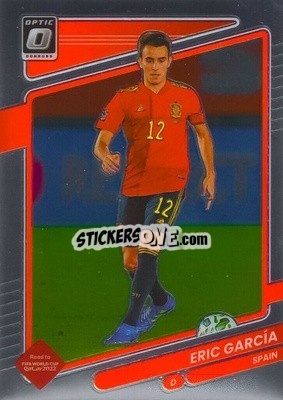 Sticker Eric Garcia - Donruss Soccer Road to Qatar 2021-2022 n. 148o - Panini