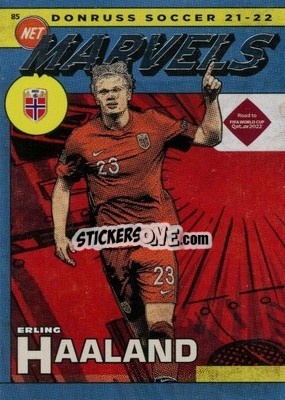 Cromo Erling Haaland - Donruss Soccer Road to Qatar 2021-2022 - Panini