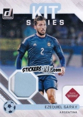 Sticker Ezequiel Garay - Donruss Soccer Road to Qatar 2021-2022 n. KS-EZG - Panini