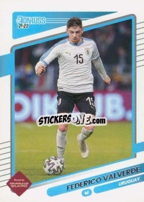 Sticker Federico Valverde - Donruss Soccer Road to Qatar 2021-2022 - Panini