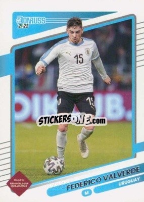 Sticker Federico Valverde - Donruss Soccer Road to Qatar 2021-2022 n. 170 - Panini