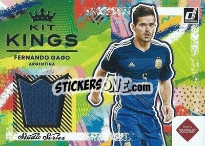 Sticker Fernando Gago - Donruss Soccer Road to Qatar 2021-2022 n. KK-FG - Panini