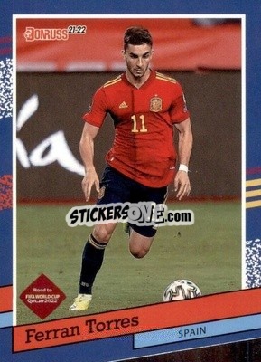 Figurina Ferran Torres - Donruss Soccer Road to Qatar 2021-2022 - Panini