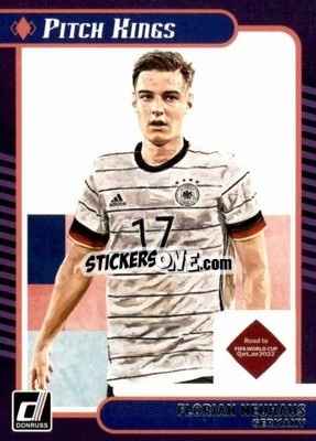 Sticker Florian Neuhaus - Donruss Soccer Road to Qatar 2021-2022 n. 19pk - Panini