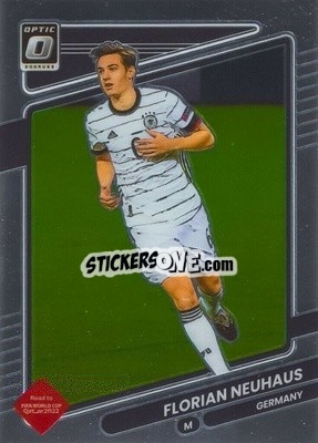 Sticker Florian Neuhaus - Donruss Soccer Road to Qatar 2021-2022 n. 65o - Panini