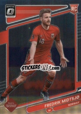 Sticker Fredrik Midtsjo - Donruss Soccer Road to Qatar 2021-2022 n. 107o - Panini