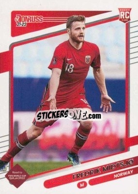 Sticker Fredrik Midtsjo - Donruss Soccer Road to Qatar 2021-2022 n. 107 - Panini
