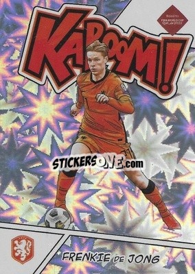Sticker Frenkie de Jong - Donruss Soccer Road to Qatar 2021-2022 n. 15k - Panini