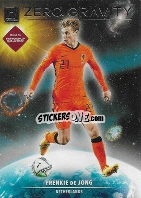 Cromo Frenkie de Jong - Donruss Soccer Road to Qatar 2021-2022 - Panini