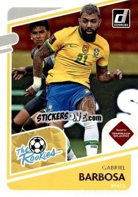 Sticker Gabriel Barbosa - Donruss Soccer Road to Qatar 2021-2022 - Panini