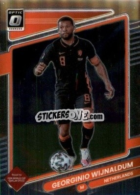 Sticker Georginio Wijnaldum - Donruss Soccer Road to Qatar 2021-2022 n. 99o - Panini
