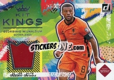 Sticker Georginio Wijnaldum - Donruss Soccer Road to Qatar 2021-2022 - Panini