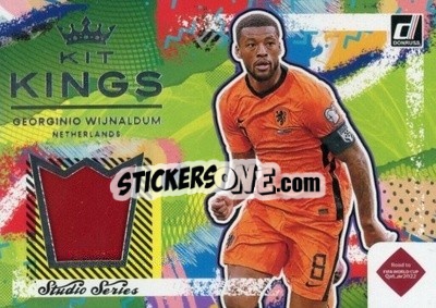 Sticker Georginio Wijnaldum - Donruss Soccer Road to Qatar 2021-2022 n. KK-GW - Panini