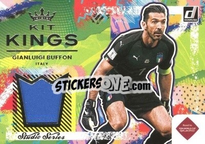 Sticker Gianluigi Buffon - Donruss Soccer Road to Qatar 2021-2022 n. KK-BUF - Panini