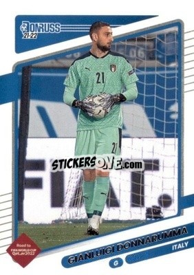 Sticker Gianluigi Donnarumma - Donruss Soccer Road to Qatar 2021-2022 n. 77 - Panini