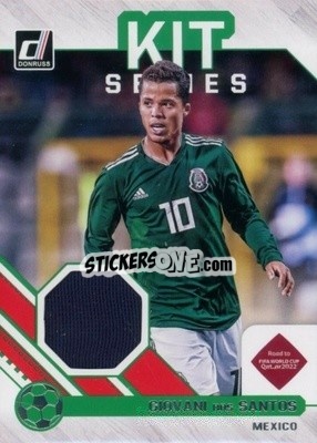 Sticker Giovani Dos Santos - Donruss Soccer Road to Qatar 2021-2022 n. KS-GDS - Panini