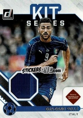 Sticker Graziano Pelle - Donruss Soccer Road to Qatar 2021-2022 n. KS-DPE - Panini