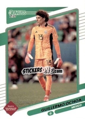 Sticker Guillermo Ochoa - Donruss Soccer Road to Qatar 2021-2022 n. 85 - Panini
