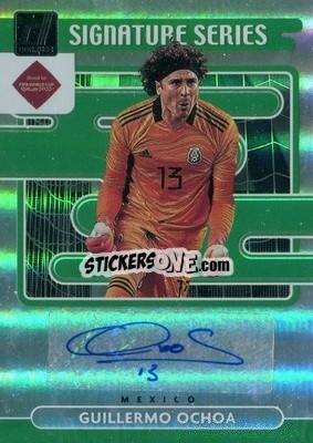 Sticker Guillermo Ochoa - Donruss Soccer Road to Qatar 2021-2022 n. SS-GO - Panini