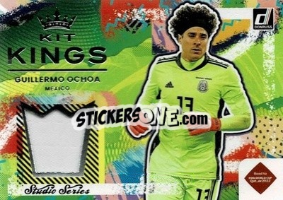 Sticker Guillermo Ochoa - Donruss Soccer Road to Qatar 2021-2022 n. KK-GO - Panini