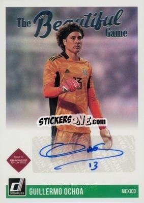 Sticker Guillermo Ochoa - Donruss Soccer Road to Qatar 2021-2022 n. BG-GO - Panini