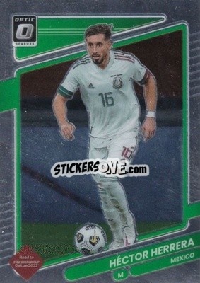 Sticker Hector Herrera - Donruss Soccer Road to Qatar 2021-2022 n. 92o - Panini